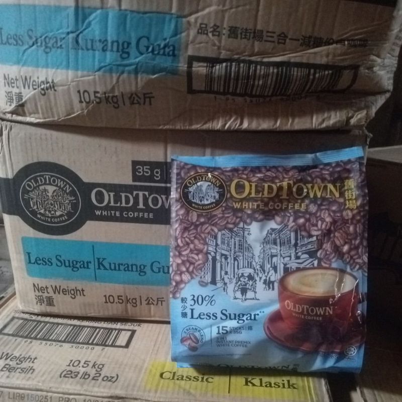 

OLDTOWN LESS SUGAR kurang gula ORI Malaysia / dus