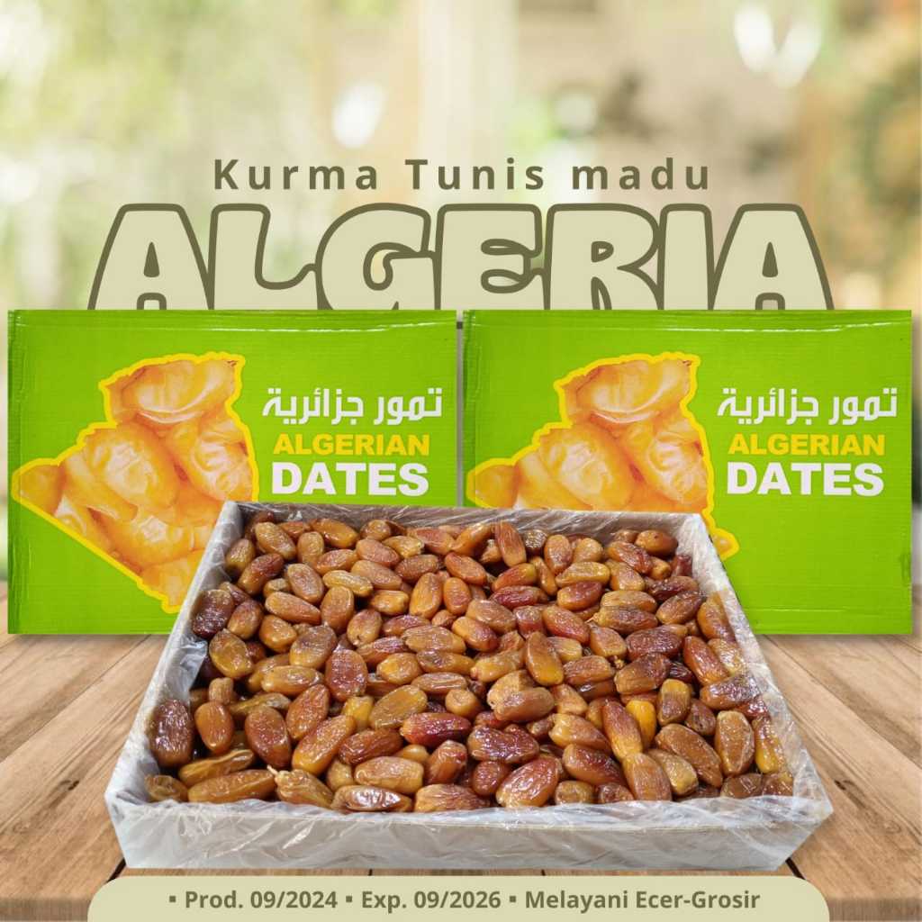 

{BISA COD} KURMA TUNIS MADU ALGERIA 5 KG
