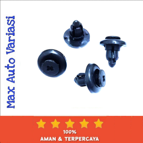 100PCS Klip Kancing Cengkeh Bumper Suzuki Baleno Kembang