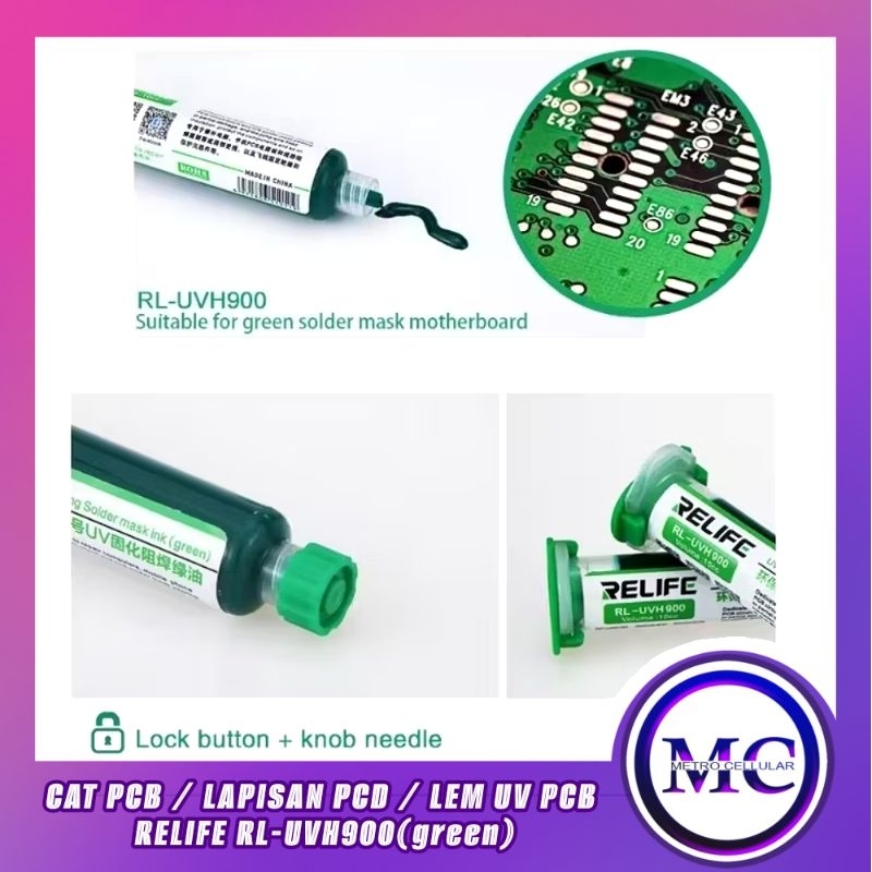 CAT PCB / LAPISAN PCD / LEM UV PCB RELIFE RL-UVH900(green)