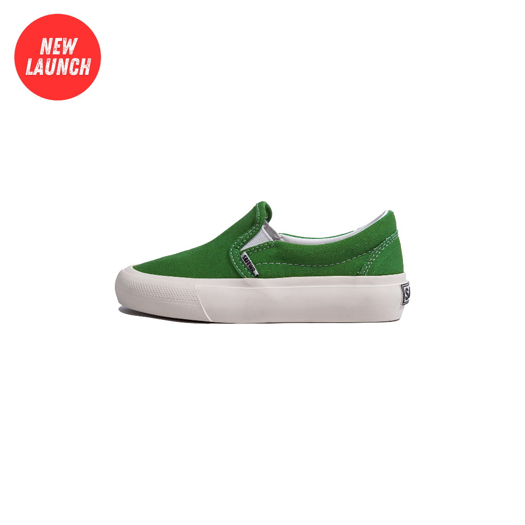 SABA KIDS Slip On Evan Green - Sepatu Sneakers Sekolah Anak Original 100% VTK 13