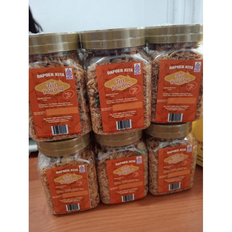 

Teri bawang goreng