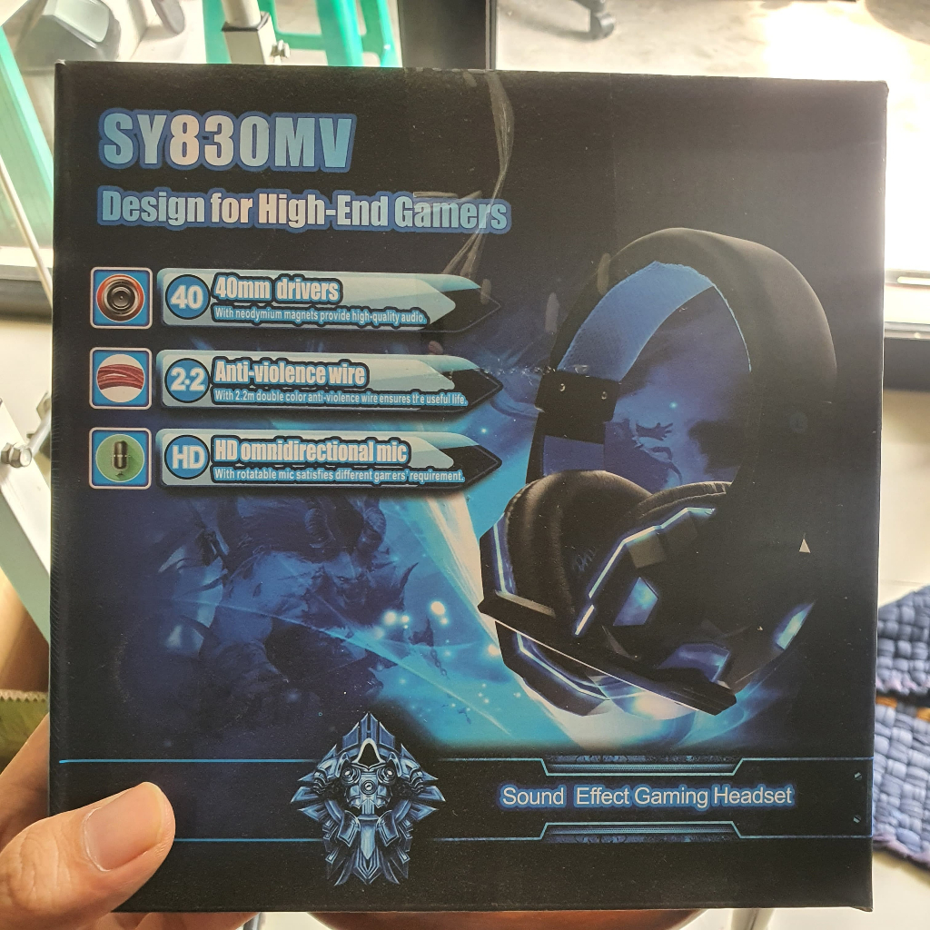 Hedfone Gaming Nyala Lampu Headset Gaming PC dan Hp Headphone gaming LED Kabel headphone gaming nyal