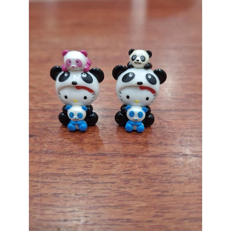 hello kitty mini charm seri panda