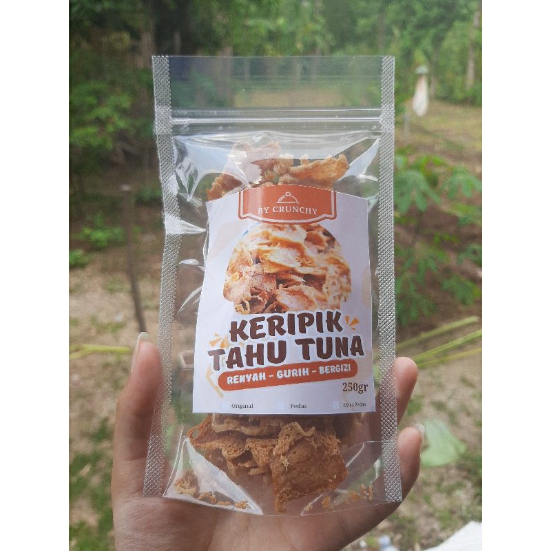 

keripik tahu tuna 150 gram