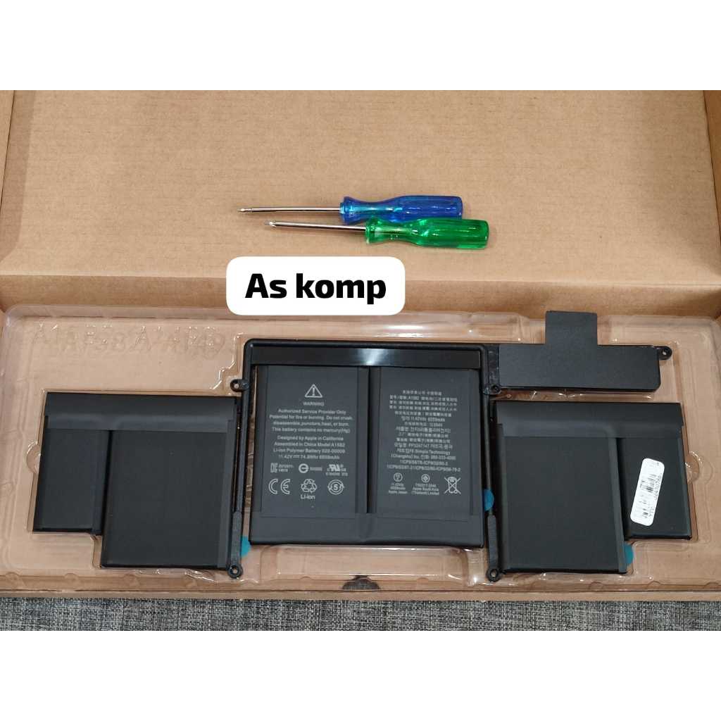 Battery Baterai Macbook Pro Retina 13" A1502 2015 A1582