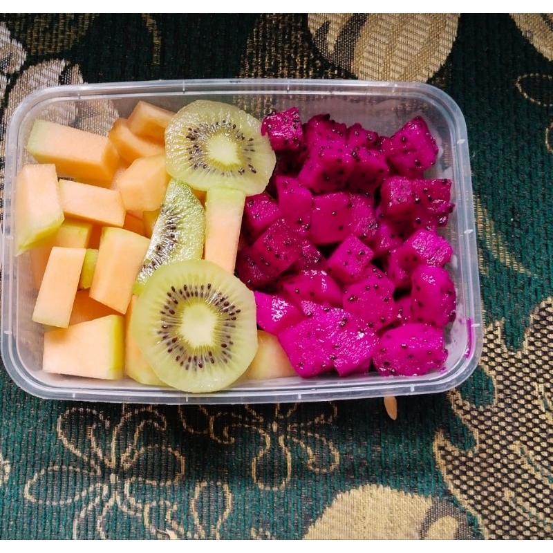

mix melon Sunpride+buah naga+kiwi 500ml