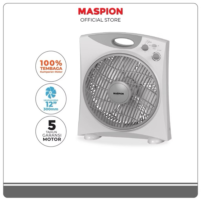 KIPAS BOX MASPION EX 2109 T KIPAS ANGIN BOX 12INCH/MASPION KIPAS BOX /EX-2109-T /EX2109T / EX 2109 T