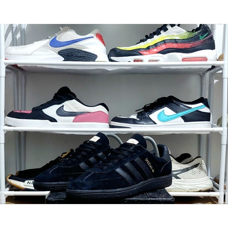 SEPATU SECOND 4D1D45 5PZ14L BLACK SIZE 42  / CLASSIC  / FASHION PRIA/WANITA