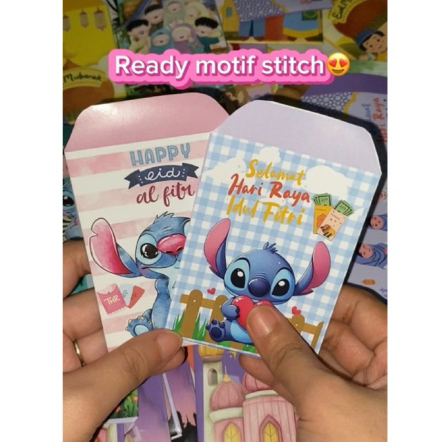 

Amplop Lebaran Idul Fitri Stitch Disney Aloha