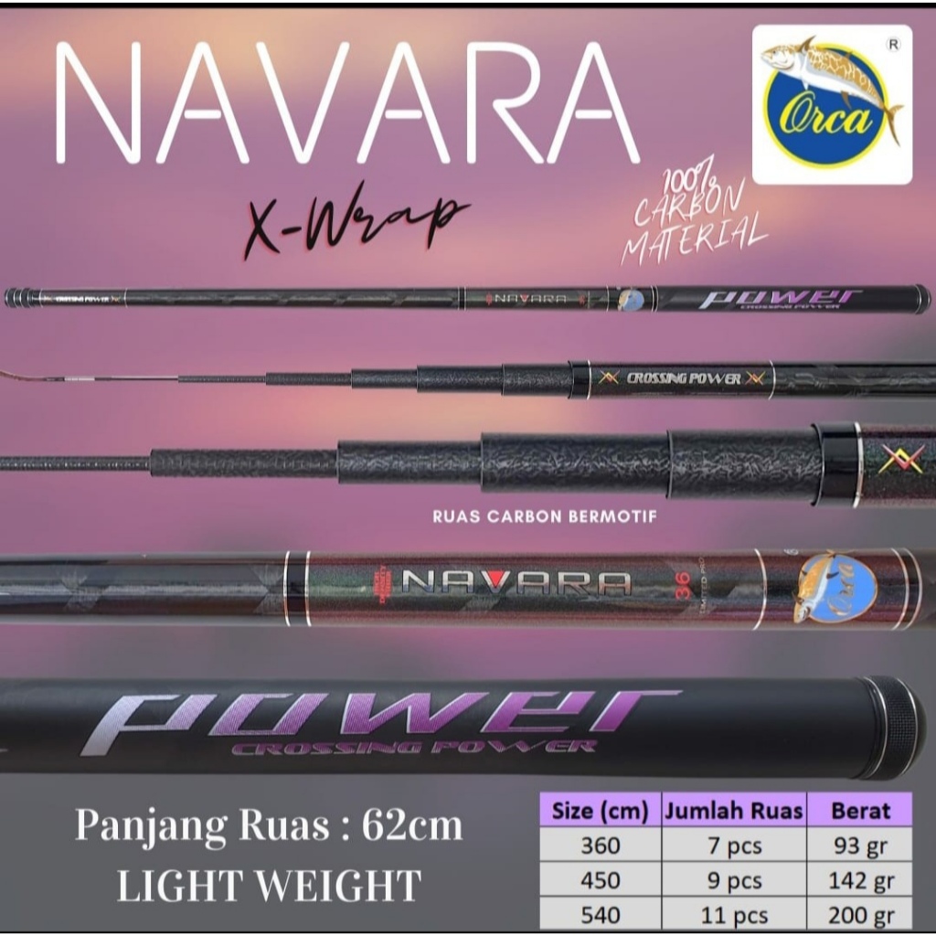 Tegek Carbon ORCA NAVARA 360 450 540