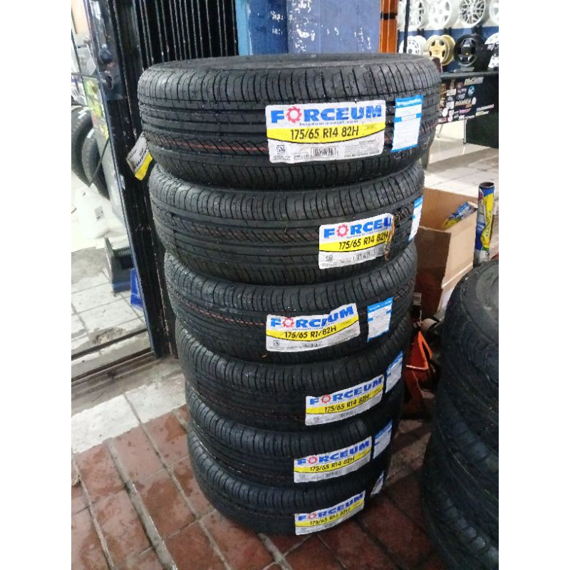 Ban mobil ukuran standart agya ayla brio calya dll 175/65 r14 Forceum ecosa ban 175 65 r14