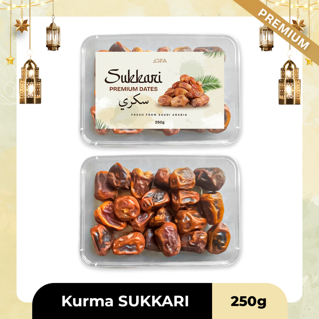 

Kurma Sukari / Kurma Sukkari / Kurma Raja 1 kg Lembut Manis Legit / Kurma Premium / Kurma Lembut / Kurma Legit / Jual Kurma Sidoarjo