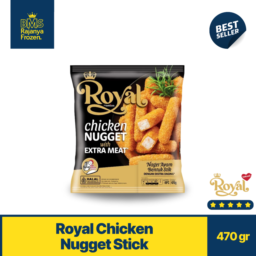 

Royal Chicken Nugett Stick 470gr