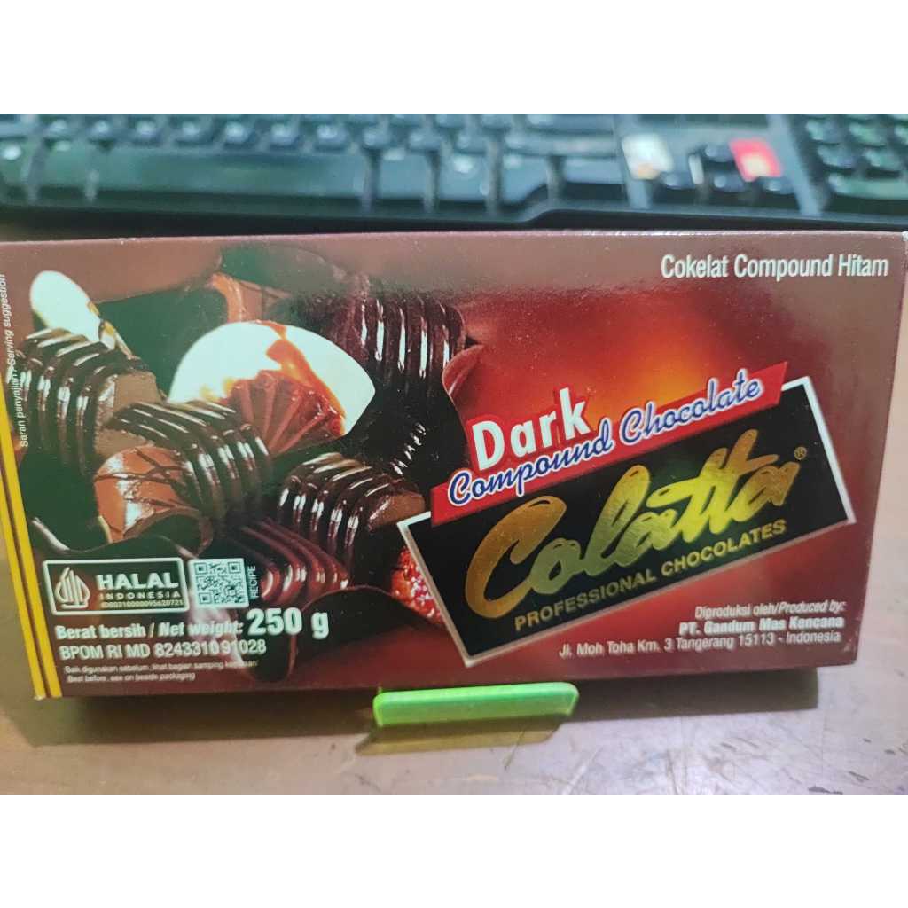 

Coklat Dark Compound Chocolate dari Merek COLATTA