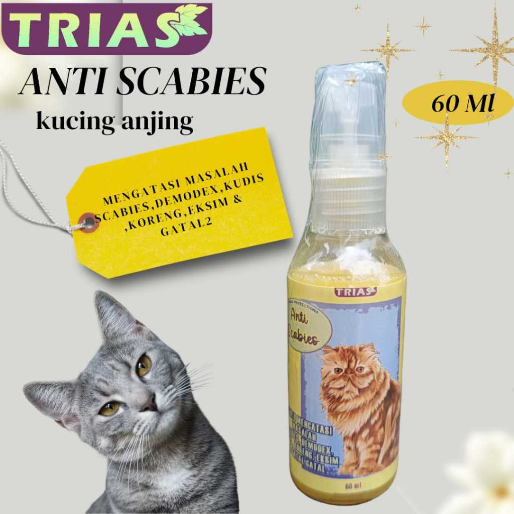 OBAT KUTU SCABIES KUCING ANJING/OBAT KUTU KITTEN/OBAT KUTU KUCING/OBAT KUTU DI PETSHOP/OBAT SCABIES/