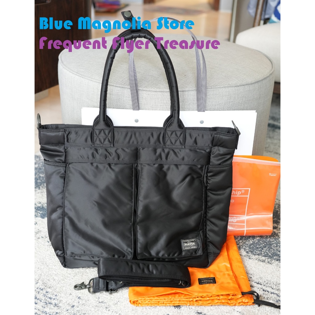 PORTER YOSHIDA PORTER TANKER NEW Tote Bag Large 100% Original Made in Japan 2024 Edition READY STOCK