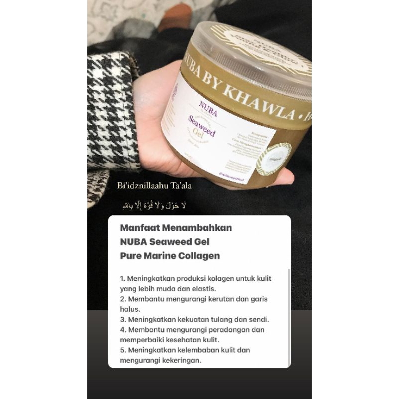 

NUBA SEAWEED GEL (Pure Collagen) - Superfood