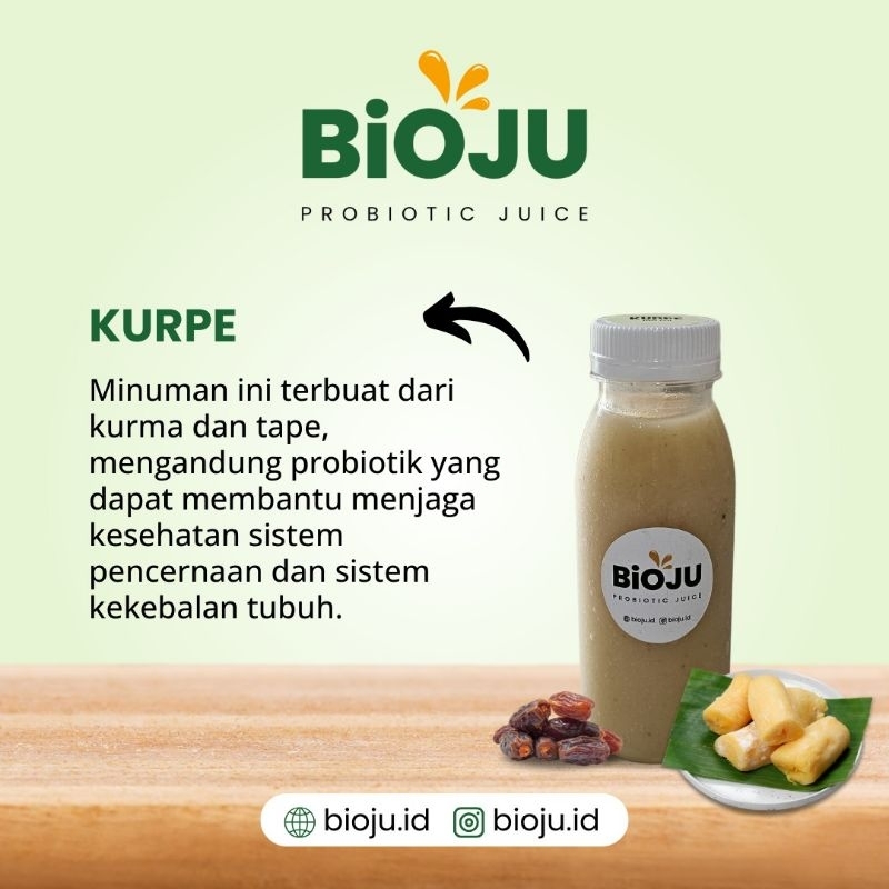 

Minuman Probiotik BiOJU - Kurpe