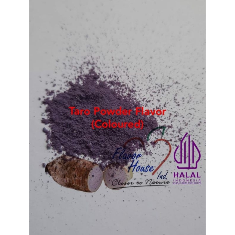 

Taro Powder Flavor ( Coloured ) pure flavour, biang powder