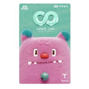 Climate Card Tourist Pass Kartu T-Money Korea T Money