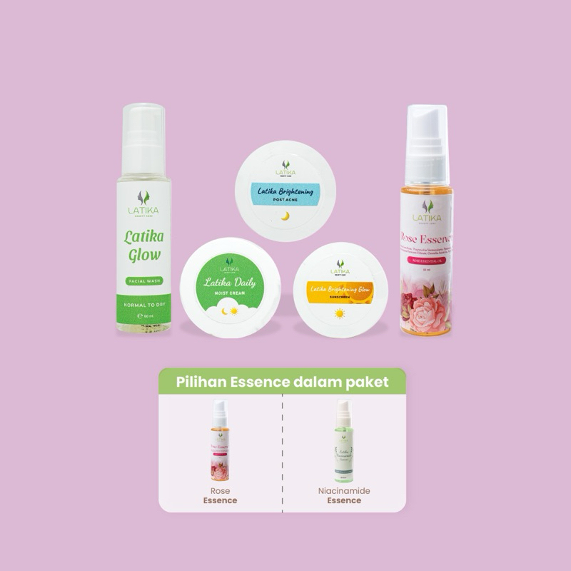LATIKA - Paket Glow Expert Whitening Glowing