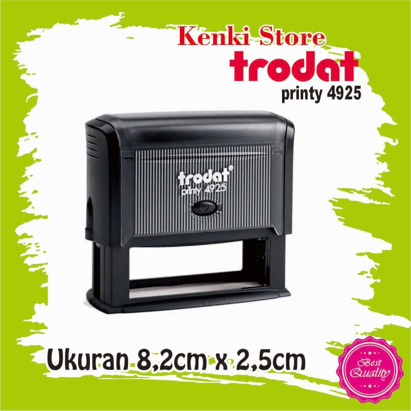 

Stempel TRODAT Printy 4925 Uk.8.2cm X 2.5cm (ada letter)