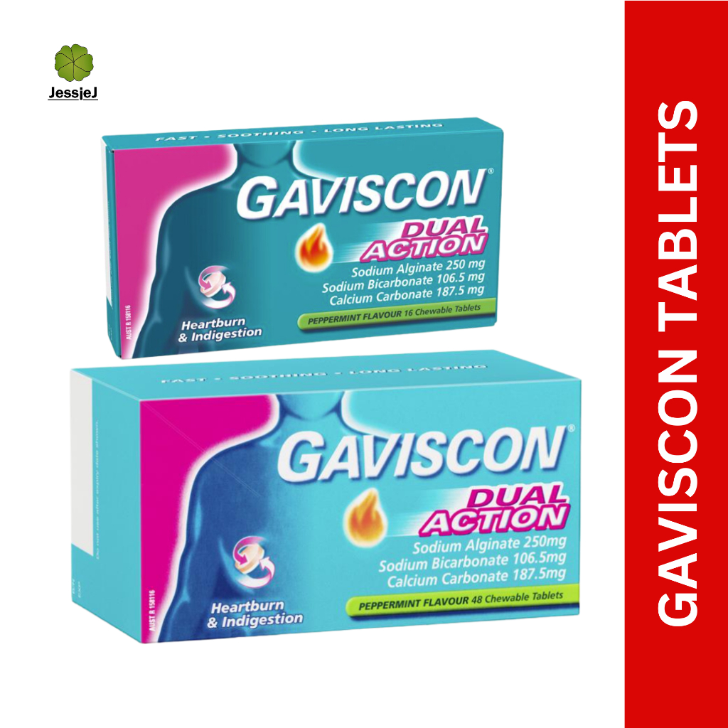 Gaviscon Tablet Peppermint/Mixed Berry