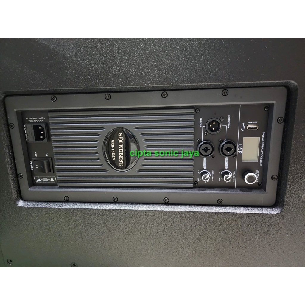 SUBWOOFER AKTIF 18 Inch SOUNDBEST VRX 18 DSP / VRX18 DSP – Original