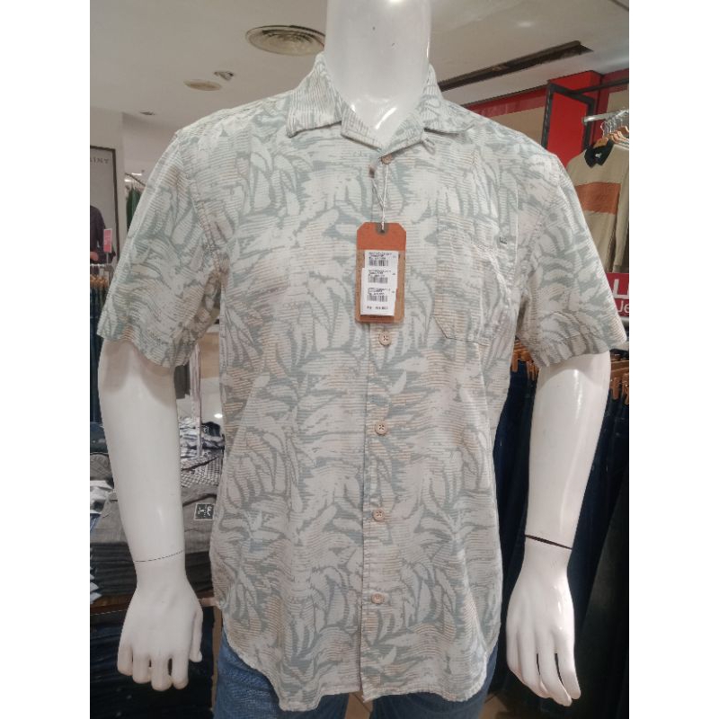Watchout Kemeja Pendek Printing Floral WS514340825