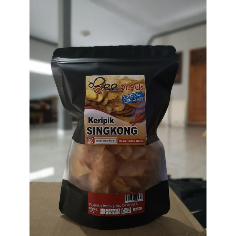 

Keripik Singkong "Bee Snack" rasa Pedas Manis