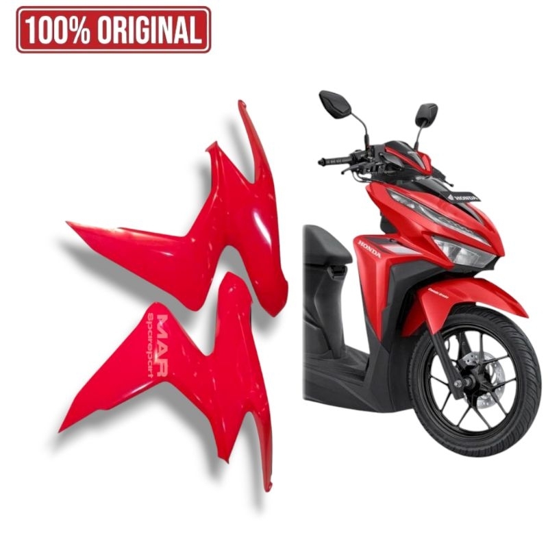 Cover Sayap Body Depan New Vario 150 Led Original Merah Glossy K59J-64501K59A70ZL