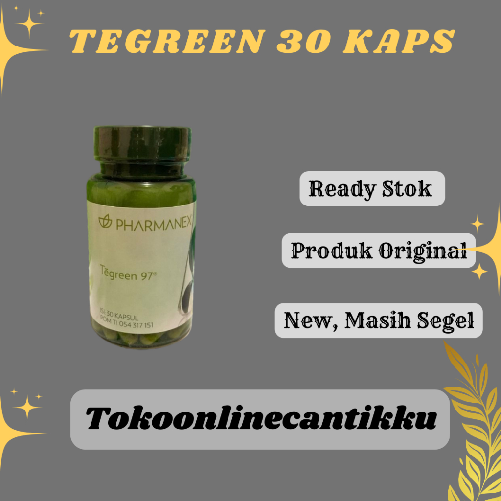 

Tokoonlinecantikku - Ekstrak Teh Hijau / Te Green 30 capsul --> 220