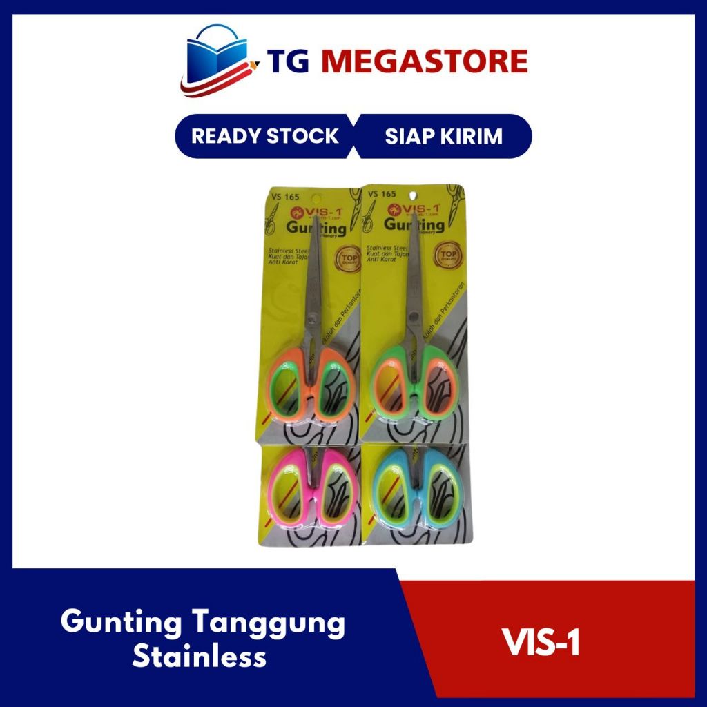 

Gunting VIS-1 Tanggung Stainless Steel V-165