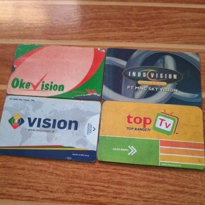 KARTU TAYANG INDOVISION, MNC VISION (Jawara+)