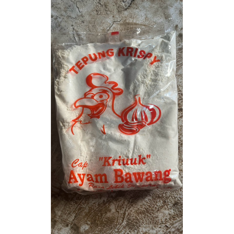 

tepung ayam kripsi cap KRiuk 150gr