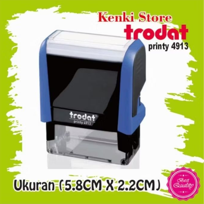 

Stempel TRODAT Printy 4913 Uk.5.8cm X 2.2cm (ada letter)