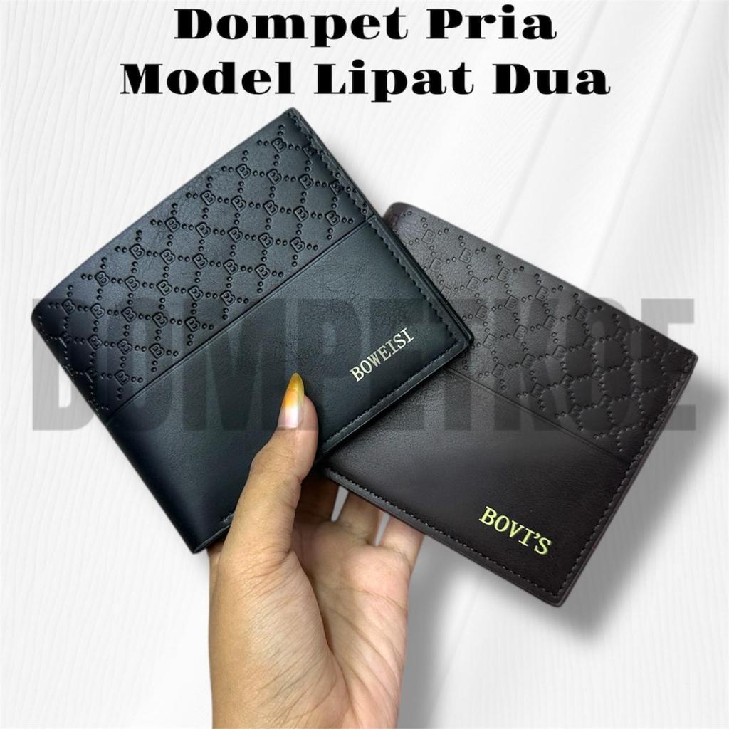 Dompet Pria Dewasa Import Original Branded BOVIS Model Keren Distro Murah Bahan PU Premium