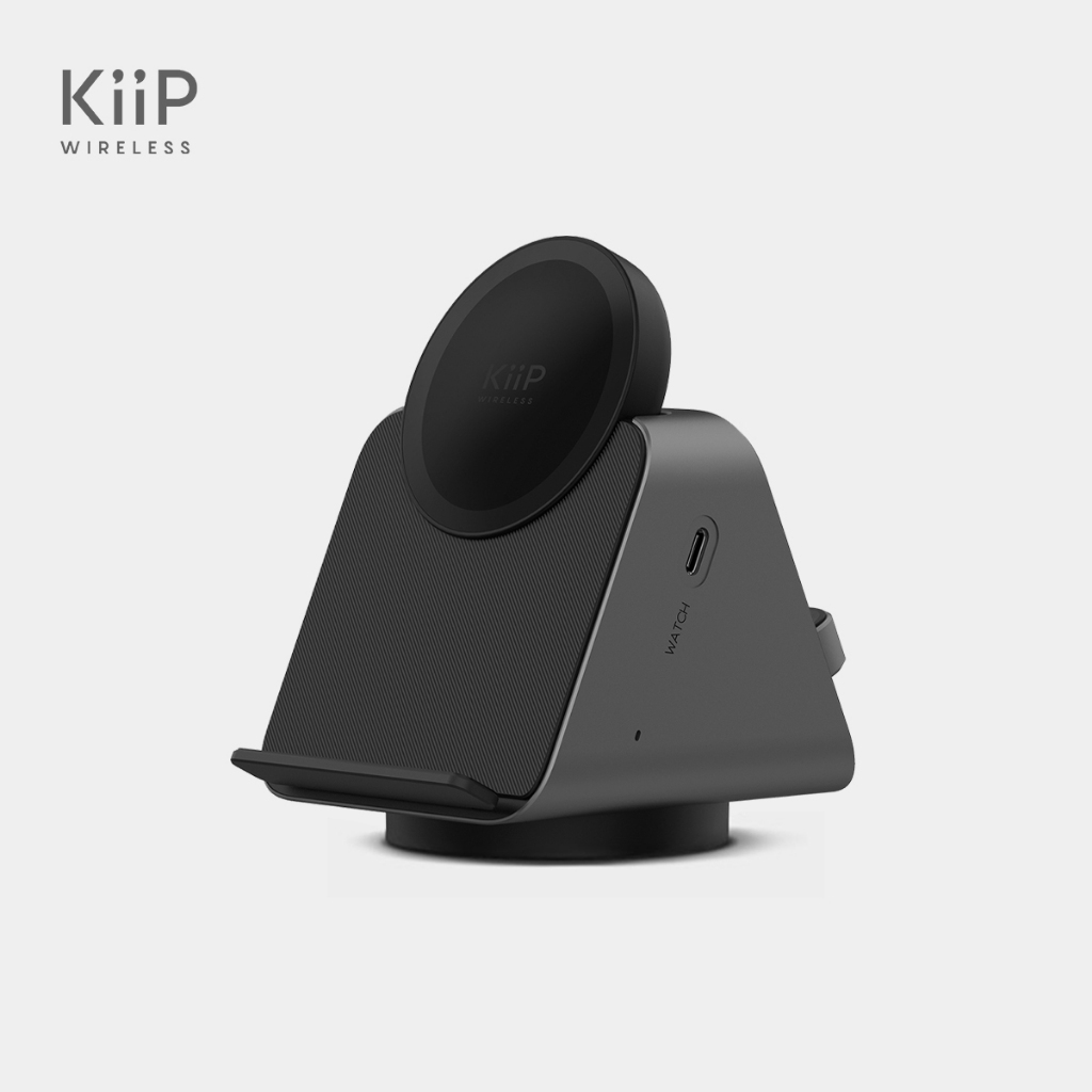 KiiP Wireless W8 Charging Base Magsafe Magnetic Charger 3in1 PD