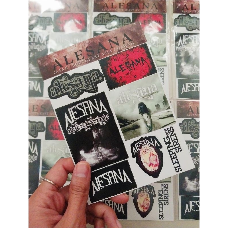 

STIKER ALESANA BAND
