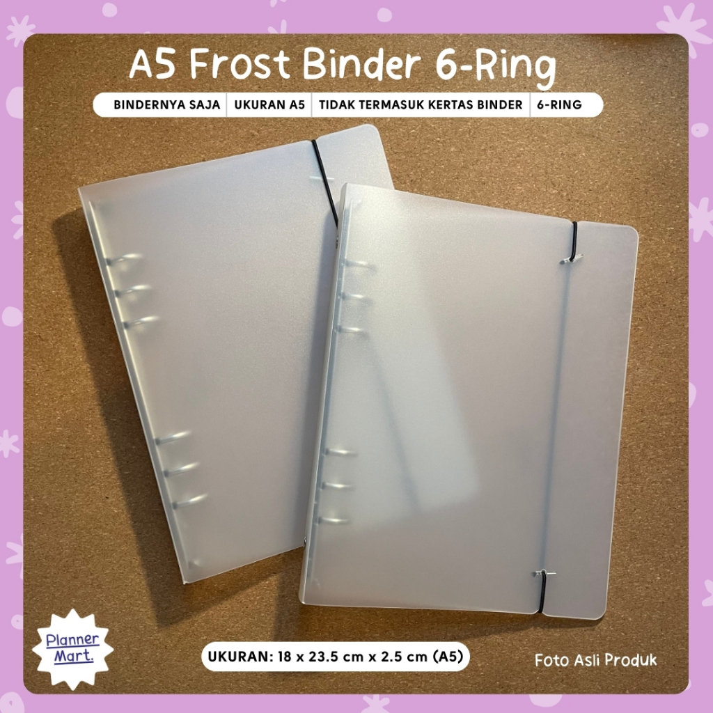 

Binder A5 6-Ring Frost