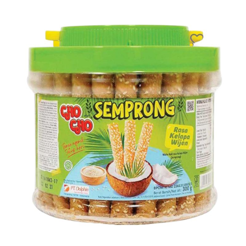 

Wafer Roll Semprong Kelapa Wijen 300 g