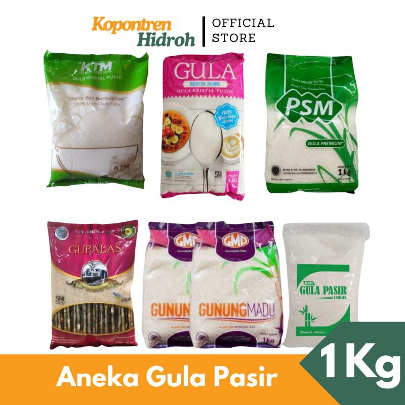 

Gula Kristal Putih / Gula Pasir 1Kg TERMURAH