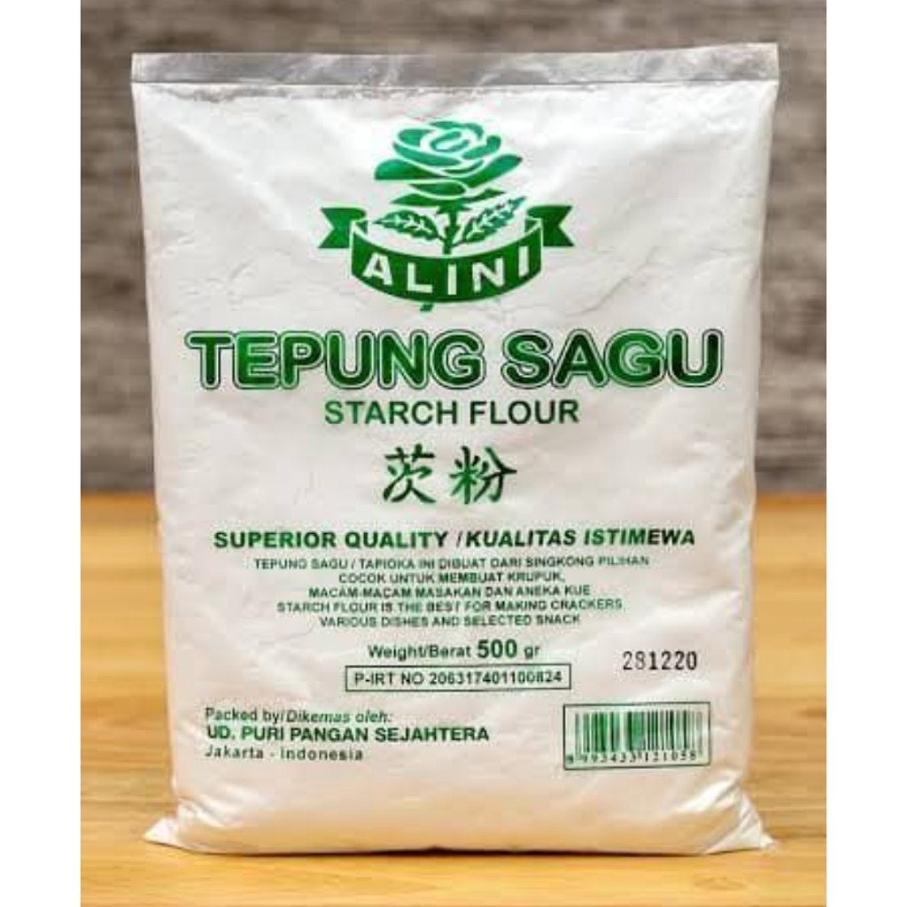 

TEPUNG SAGU ALINI 500 GR