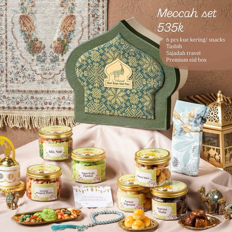 

MECCAH Set Hampers idul fitri eid mubarak lebaran kue kering