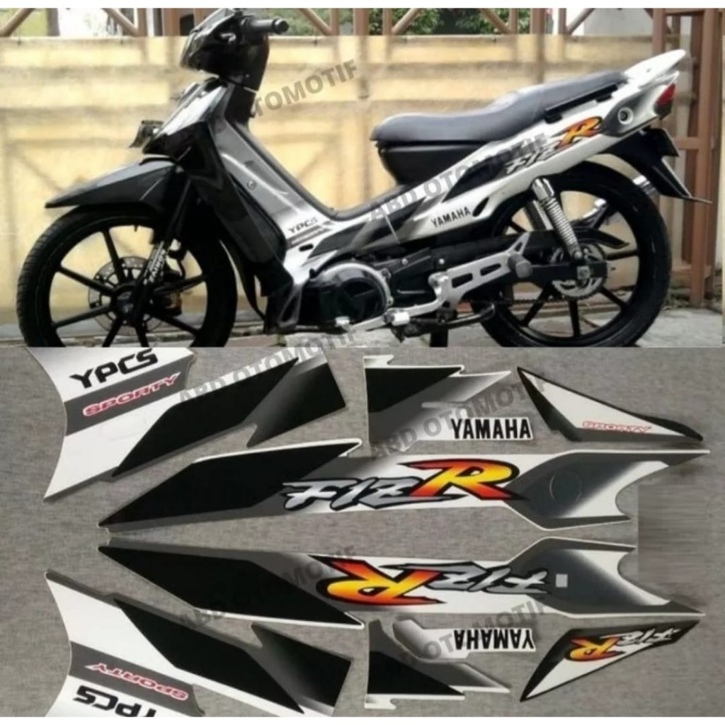 Striping YAMAHA FIZ R CUSTOM ORIGINAL HITAM