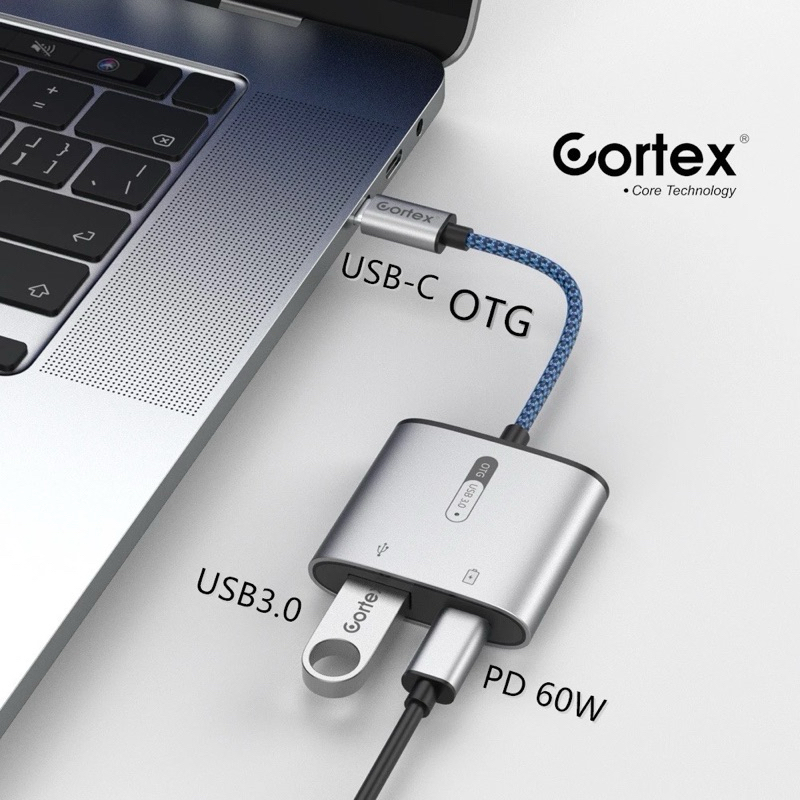 New Cortex MH366 Type-C To USB 3.0 OTG Soundcard + 60W