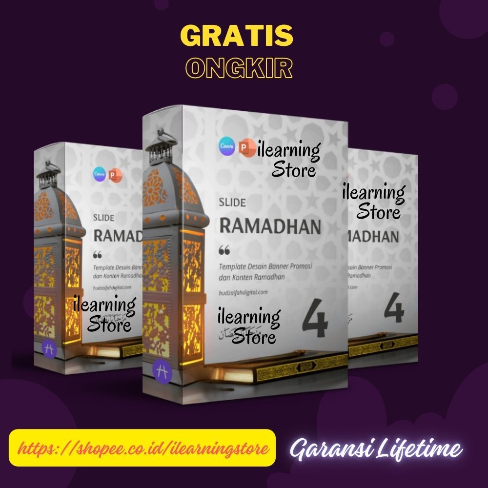 [CANVA12] Koleksi 1400 Template Desain Ramadhan Siap Pakai CANVA + PowerPoint