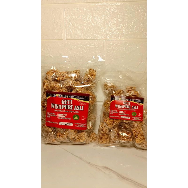 

Enting Enting kacang Wijen Jadoel khas Blitar (GETI)
