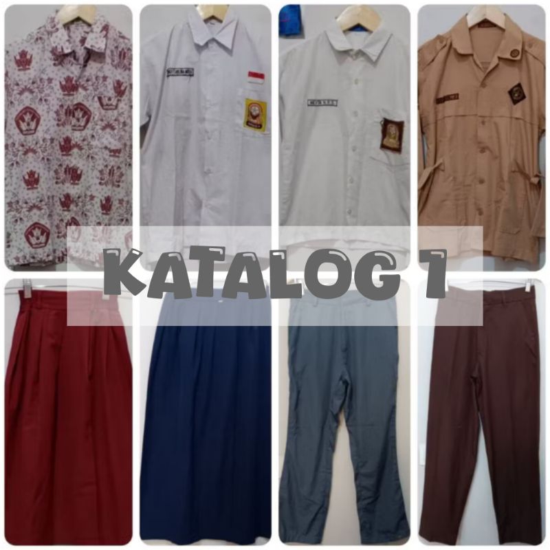 Berkualitas Katalog 1 ~ Preloved Seragam Sekolah Paud Tk Sd Smp Sma